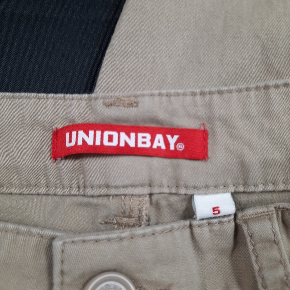 Size 5 Union Bay Women's Tan Slacks Khaki Work Pants - Picture 5 of 5